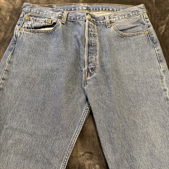 Vintage Levi's Jeans Men's 38x30 501 18346A Button Fly Retro 90s Rare - Picture 6 of 16